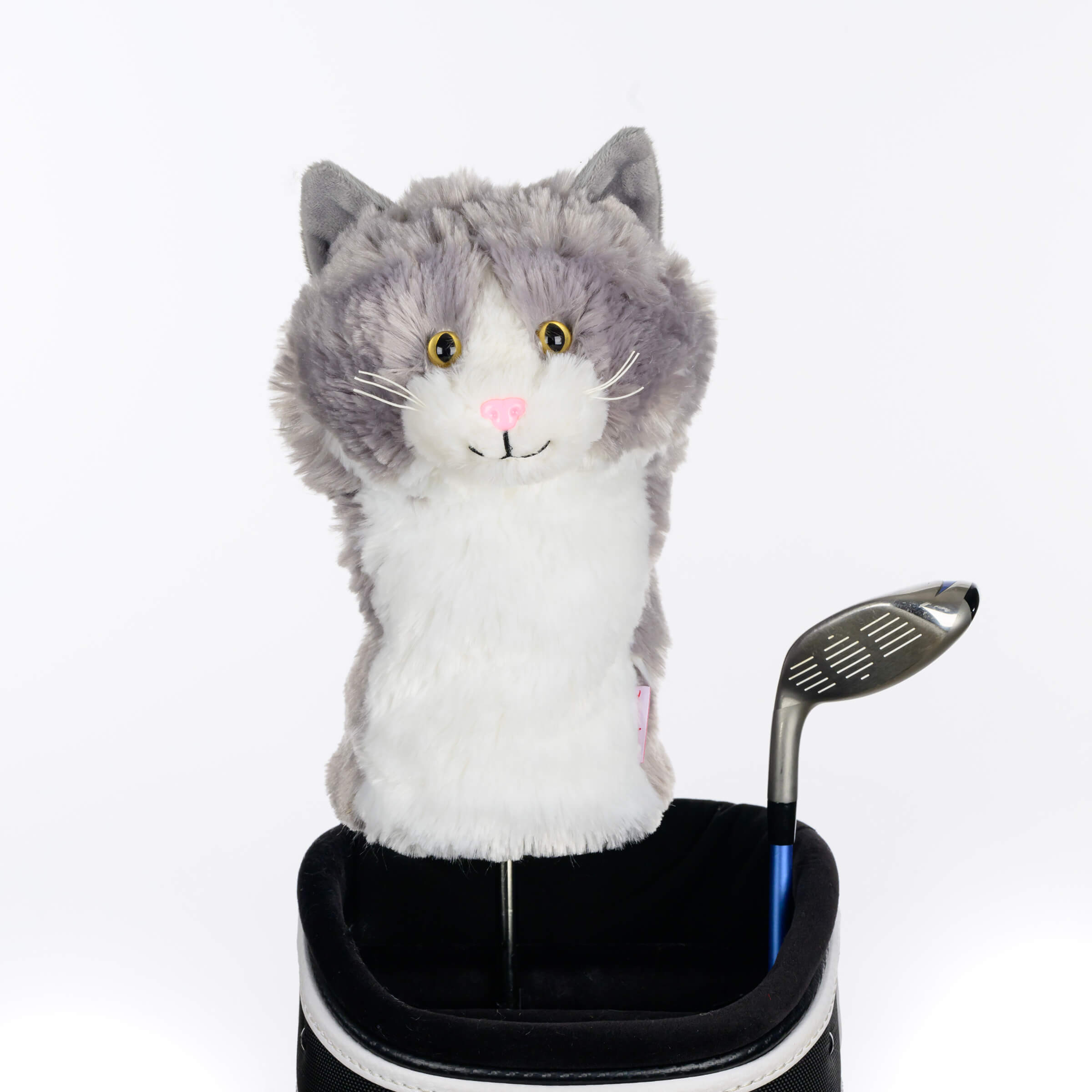 Grey & White Cat – Daphne's Headcovers