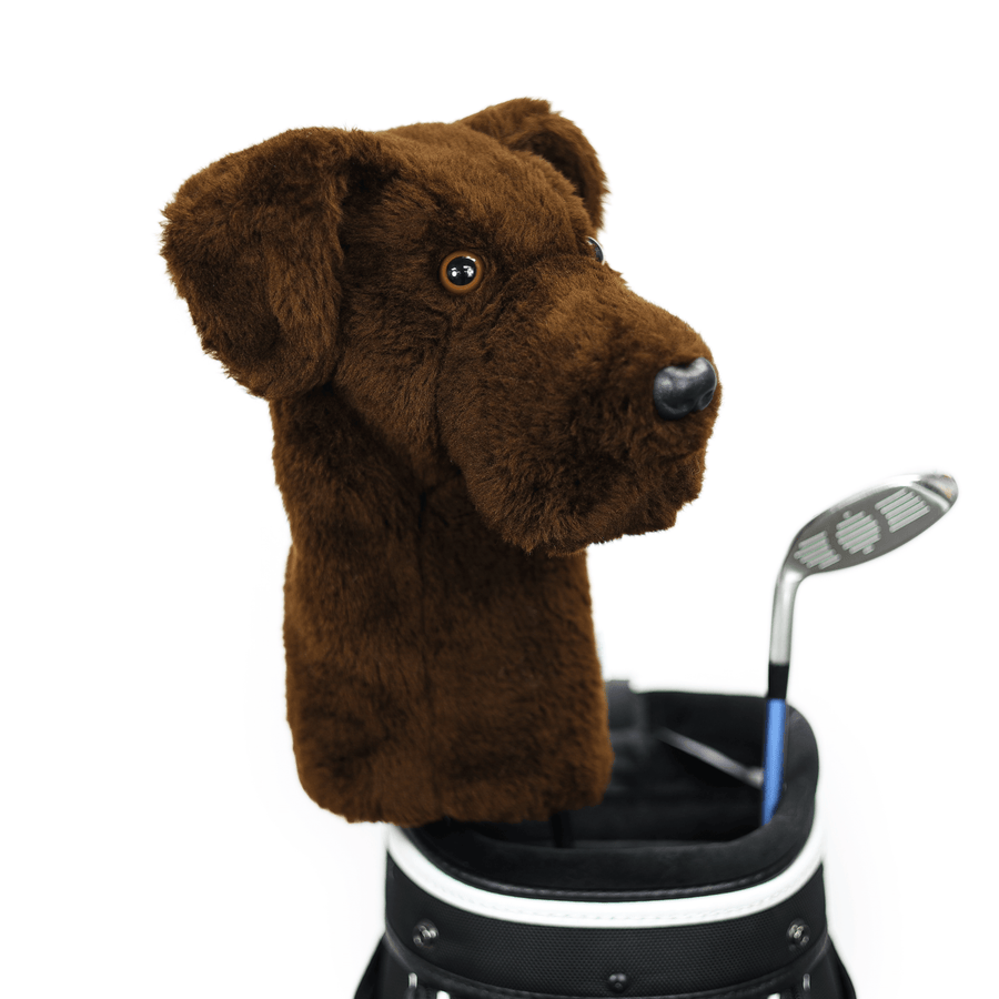 Chocolate Lab Golf Headcover - Daphne's Headcovers Chocolate Lab Golf Headcover - Daphne's Headcovers